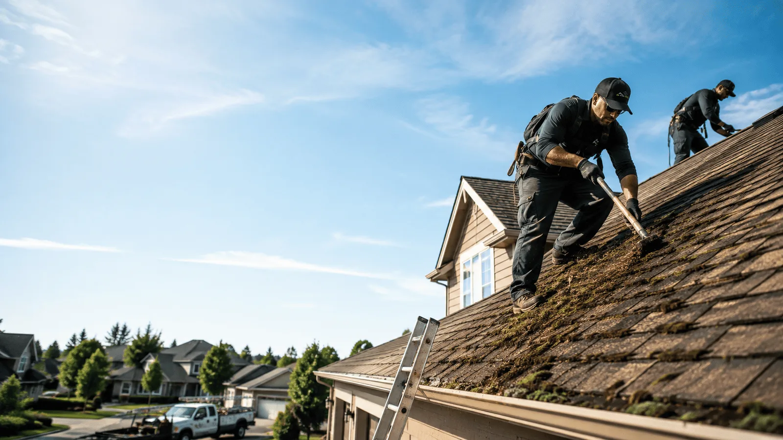 Roof Moss Removal in Monroe, OK near me